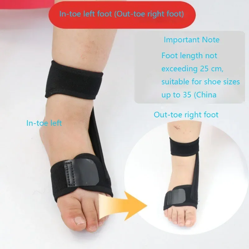 Children's Toe Correction Strap Student Rotation Internal External Correction Eight Characters Rehabilitation Children
Children's Toe Correction Strap Student Rotation Internal External Correction Eight Characters Rehabilitation Children