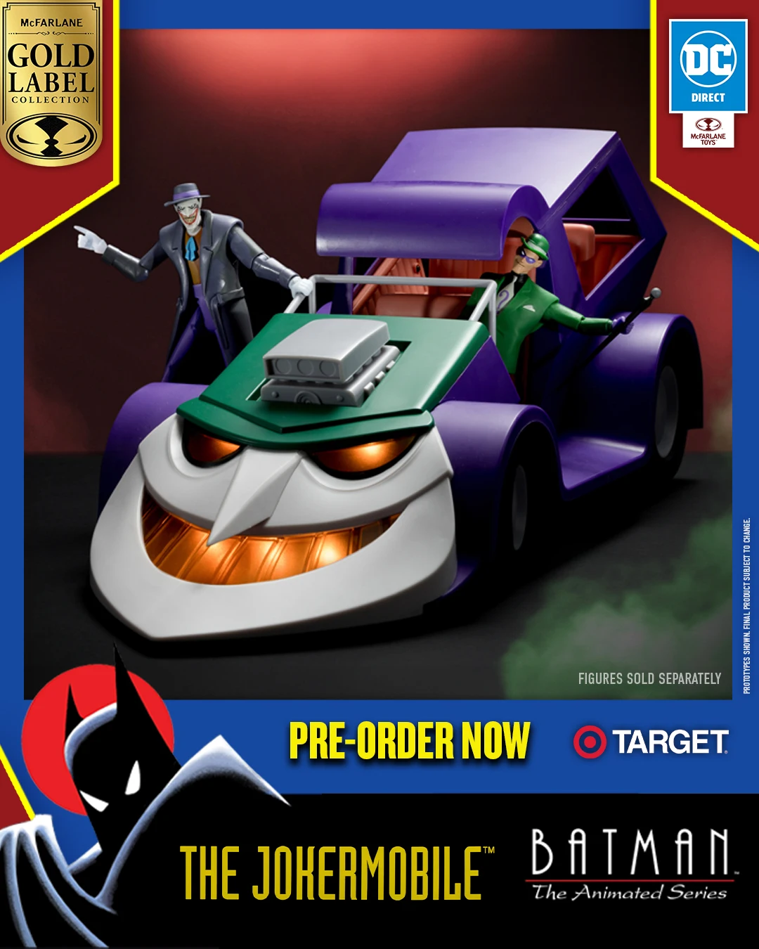 McFarlane Direct Animated Adventures DC Clown Car Collectible Model Ornament D Multiverse Kids Toys Collection Of Model
McFarlane Direct Animated Adventures DC Clown Car Collectible Model Ornament D Multiverse Kids Toys Collection Of Model