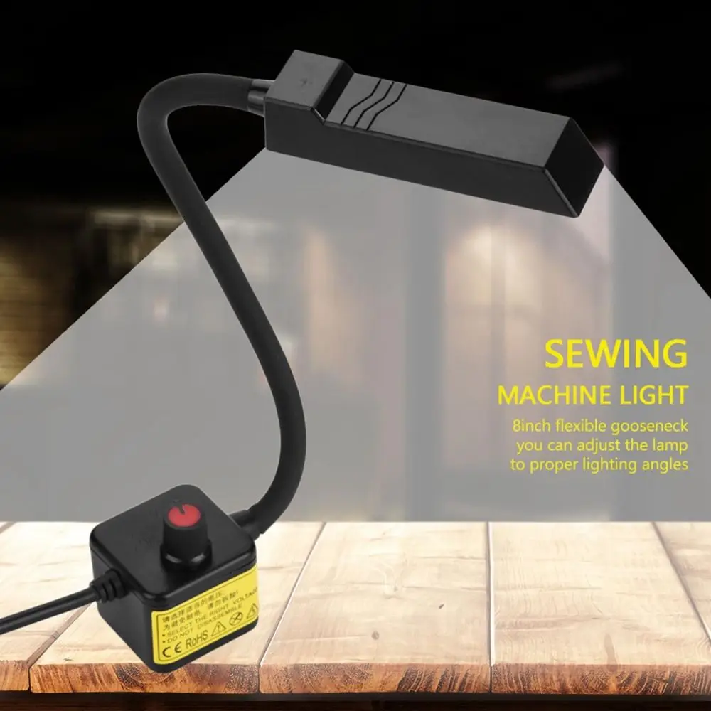 30 LEDs Sewing Machine Light Dimmable Universal Hose Gooseneck Work Lamp Eye-protecting No Flicker LED Sewing Light Lathe
30 LEDs Sewing Machine Light Dimmable Universal Hose Gooseneck Work Lamp Eye-protecting No Flicker LED Sewing Light Lathe