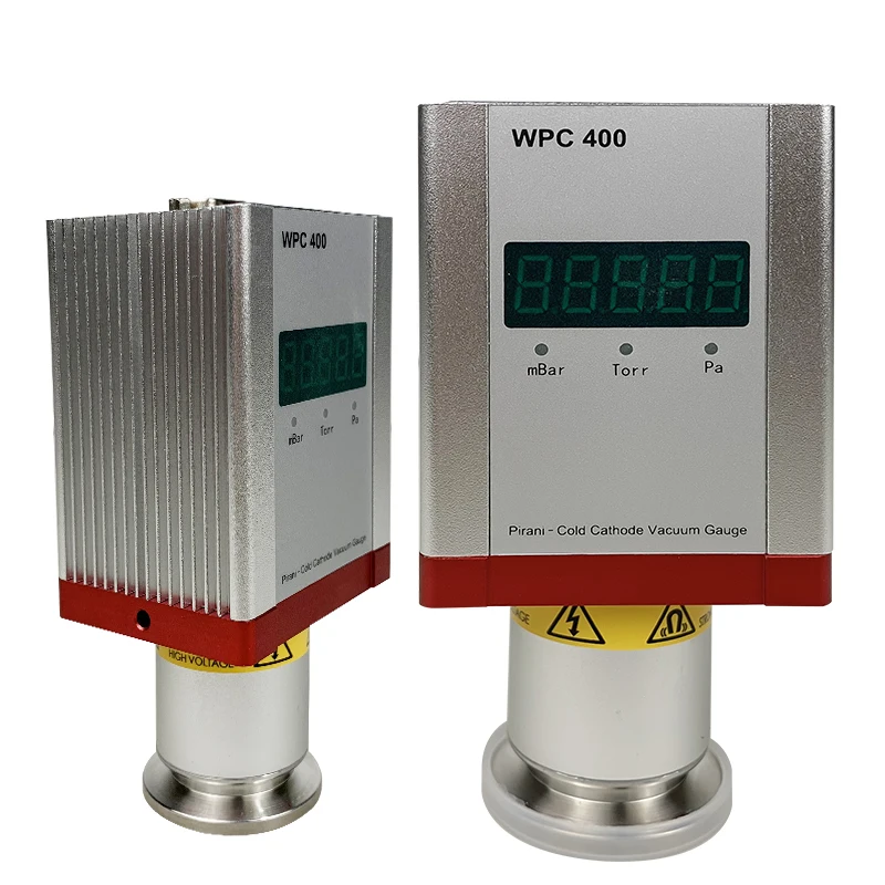 High Vacuum WPC400 KF16/25 Pirani/ionization Digital Vacuum Gauge Vacuum Sensor
High Vacuum WPC400 KF16/25 Pirani/ionization Digital Vacuum Gauge Vacuum Sensor