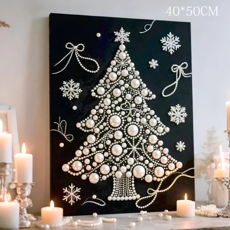 Snowflakes DIY Pearl Painting Kit for Adult Home Wall Decor 40x50cm With Frame
Snowflakes DIY Pearl Painting Kit for Adult Home Wall Decor 40x50cm With Frame