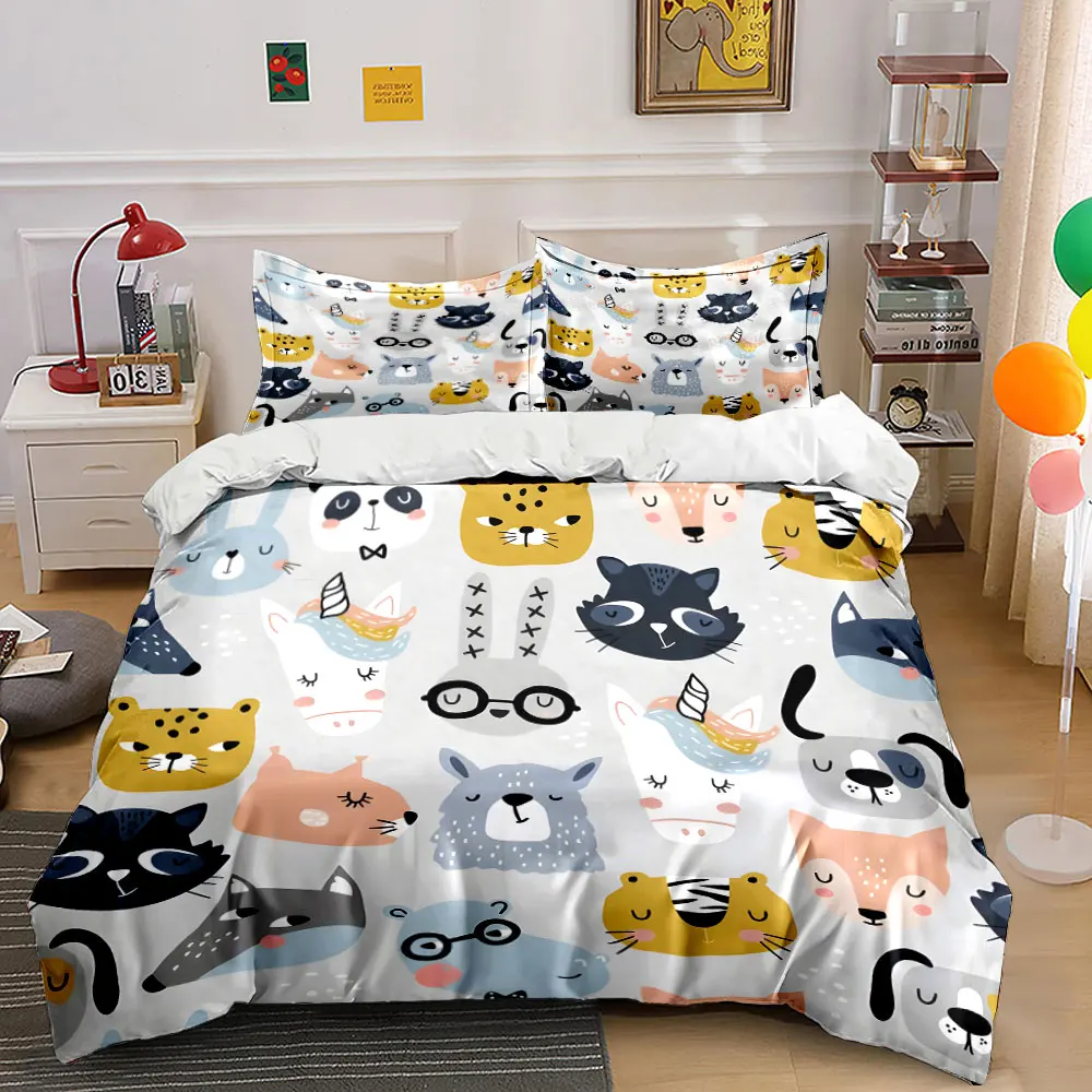 "Animal-Themed Kids' Bedding Set" kid's and adults' bedroom decor, Exquisite three-piece bedding set gift
"Animal-Themed Kids' Bedding Set" kid's and adults' bedroom decor, Exquisite three-piece bedding set gift