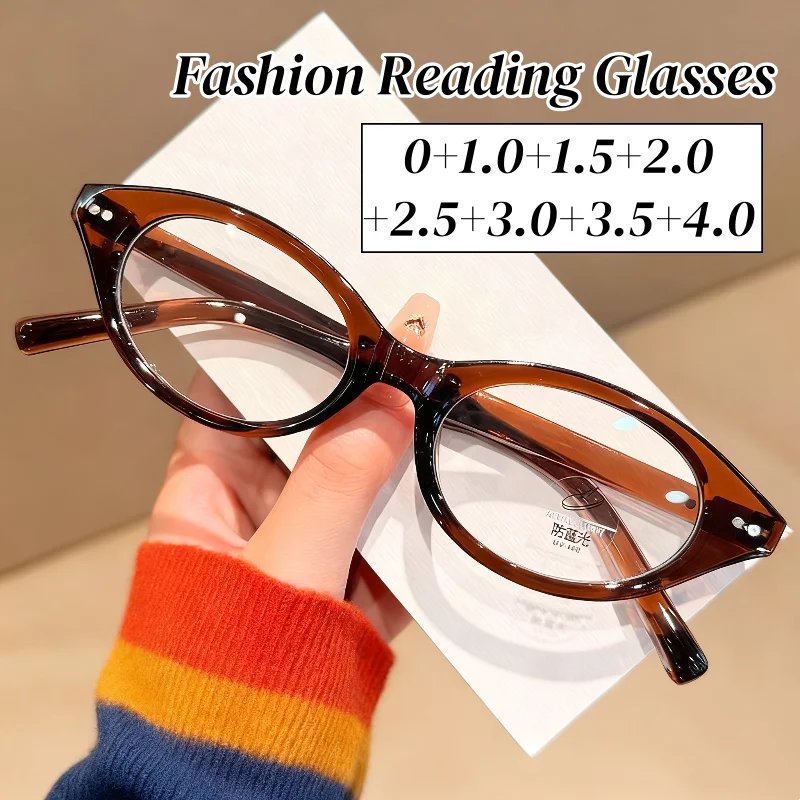 Fashion Cat Eye Reading Glasses for Women Men Blue Light Blocking Eyewear Plus Diopters Trendy Retro HD Presbyopia Eyeglasses
Fashion Cat Eye Reading Glasses for Women Men Blue Light Blocking Eyewear Plus Diopters Trendy Retro HD Presbyopia Eyeglasses