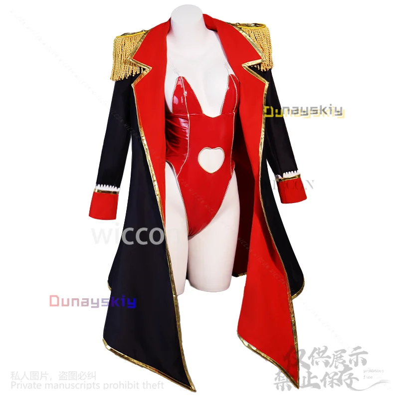 Аниме-игра Virtual Vtuber 코스프레 Idol Houshou Marine Costume Red Wet Look PVC Sexy Shiny PU Leather Bunny Jirai Kei Customized
Аниме-игра Virtual Vtuber 코스프레 Idol Houshou Marine Costume Red Wet Look PVC Sexy Shiny PU Leather Bunny Jirai Kei Customized