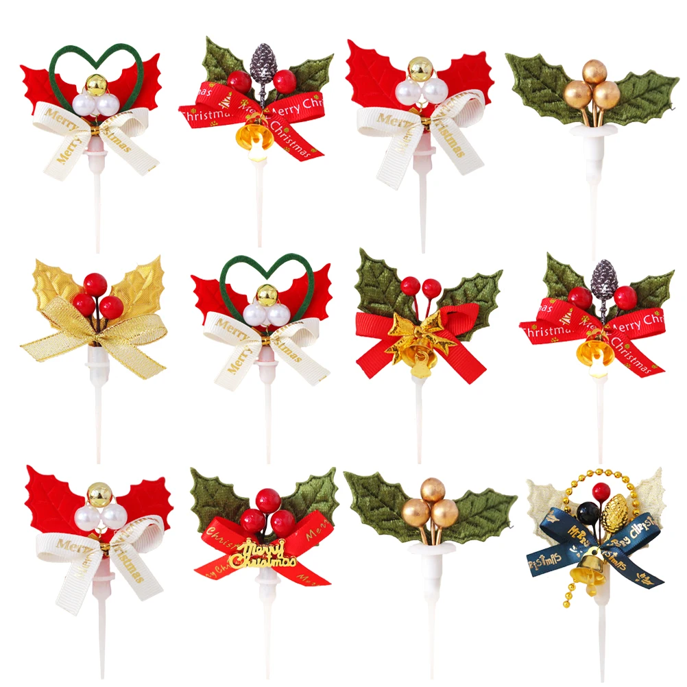 12 PCS Christmas Tree Wreath Topper Holiday Cupcake Toppers Plastic Picks Decoration
12 PCS Christmas Tree Wreath Topper Holiday Cupcake Toppers Plastic Picks Decoration