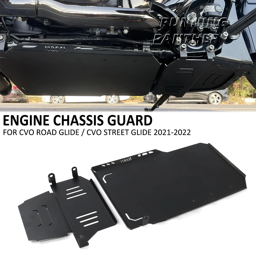 Skid Plate Lower Engine Chassis Protector For Harley Touring Road King Street Glide 2018-2023 CVO Road Glide Street Glide 21-22 
Skid Plate Lower Engine Chassis Protector For Harley Touring Road King Street Glide 2018-2023 CVO Road Glide Street Glide 21-22
