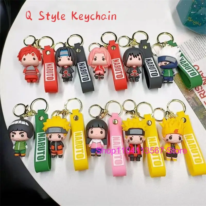 Cartoon Naruto Uzumaki Cute Keychain Uchiha Sasuke Silicone Keychains Bag Personalized Small Pendant Accessory Decorative Gifts
Cartoon Naruto Uzumaki Cute Keychain Uchiha Sasuke Silicone Keychains Bag Personalized Small Pendant Accessory Decorative Gifts