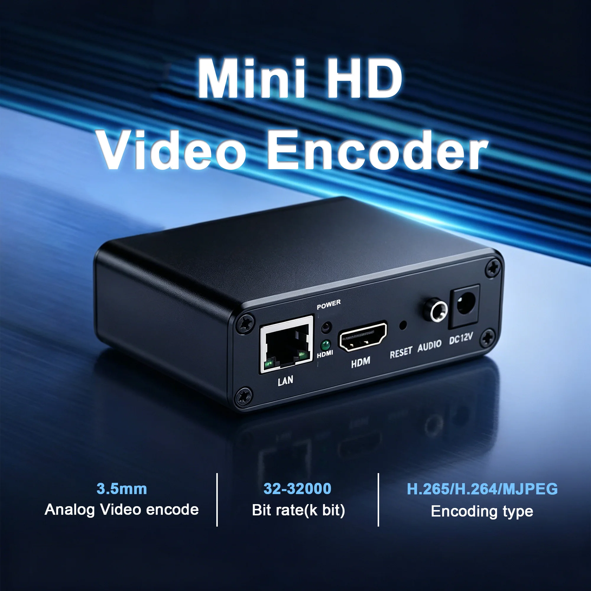 1-канальный мини-видеоплеер для потоковой передачи H265 H264 HEVC IPTV CATV HDMI в IP (RTMP SRT UDP HLS RTSP)
1-канальный мини-видеоплеер для потоковой передачи H265 H264 HEVC IPTV CATV HDMI в IP (RTMP SRT UDP HLS RTSP)
