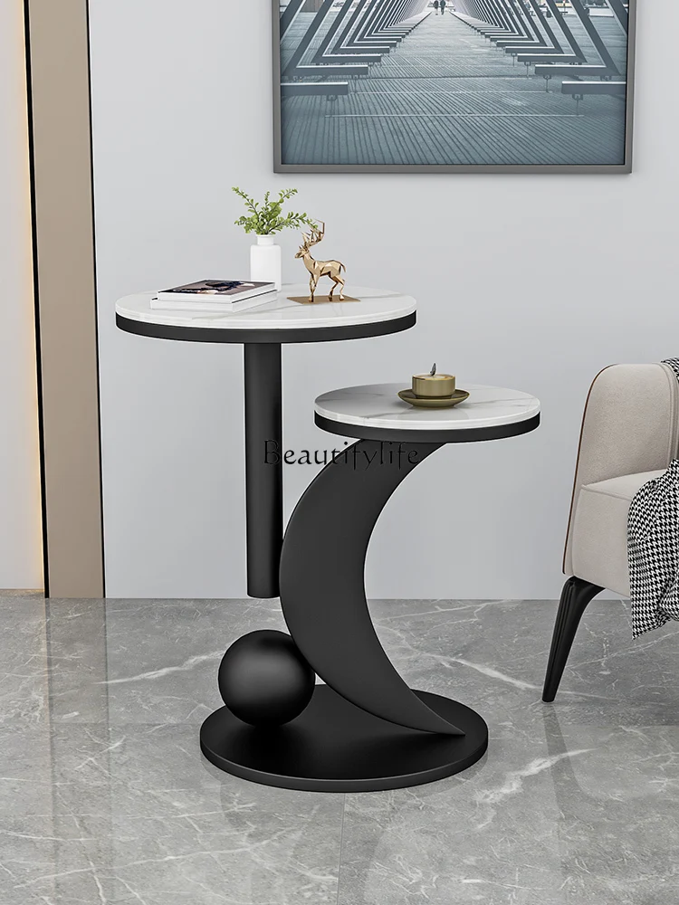 Nordic Simple Modern Sofa Side Table Light Luxury Stone Plate Small Coffee Table
Nordic Simple Modern Sofa Side Table Light Luxury Stone Plate Small Coffee Table