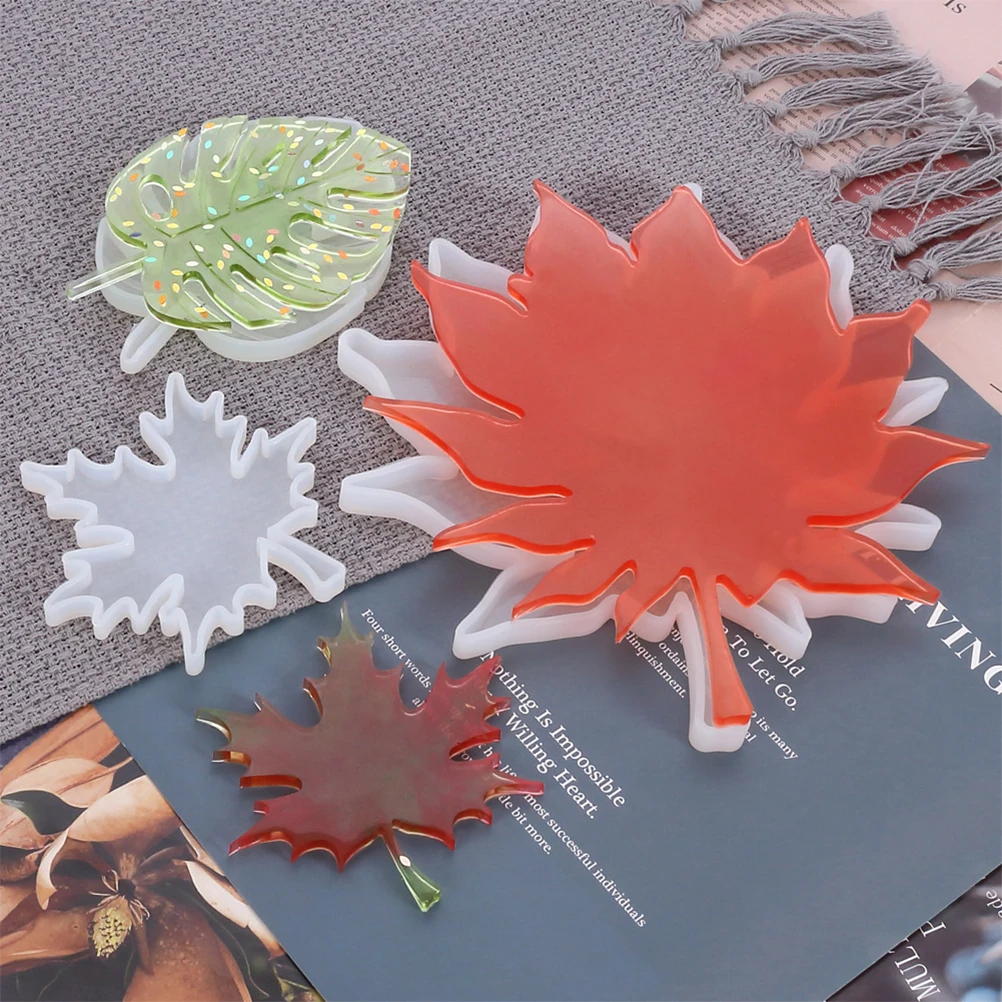3pcs Silicone Maple for DIY Diy Art Mold Coaster Resin Epoxy Craft Jewelry Accessories Reusable Mold Resin Epoxy Mould Only
3pcs Silicone Maple for DIY Diy Art Mold Coaster Resin Epoxy Craft Jewelry Accessories Reusable Mold Resin Epoxy Mould Only