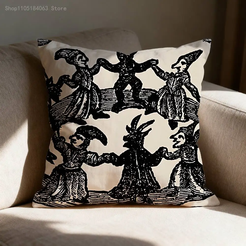 Witches Circle Dance Pillow Case For Sofa Decor Car Office Room Printing Cushion Cover Decorations and Protector
Witches Circle Dance Pillow Case For Sofa Decor Car Office Room Printing Cushion Cover Decorations and Protector