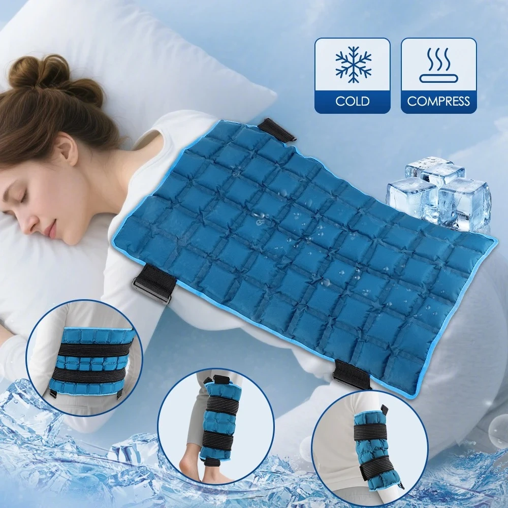 58*35cm Self-absorbing Water Knee Brace Pad Ice Packs Physiotherapy Hot & Ice Compress Heated Knee Leg Neck Shoulder Hip Wrap
58*35cm Self-absorbing Water Knee Brace Pad Ice Packs Physiotherapy Hot & Ice Compress Heated Knee Leg Neck Shoulder Hip Wrap