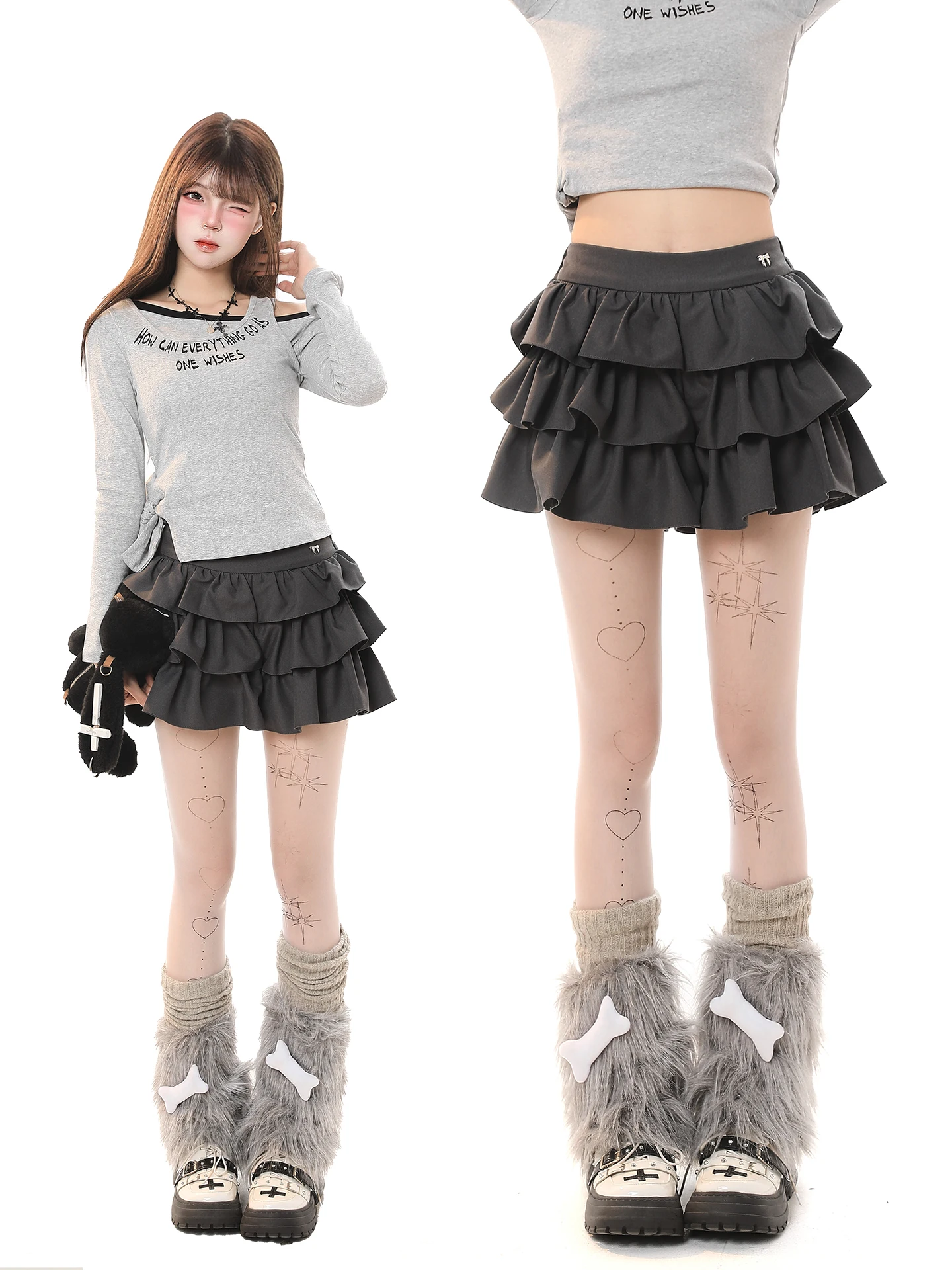 Sweet Girl Ballet Ruffle Short Skirt Women's High Waist Slim Fit A-Line Skirt Cake Style Casual Date Shopping Streetwear
Sweet Girl Ballet Ruffle Short Skirt Women's High Waist Slim Fit A-Line Skirt Cake Style Casual Date Shopping Streetwear