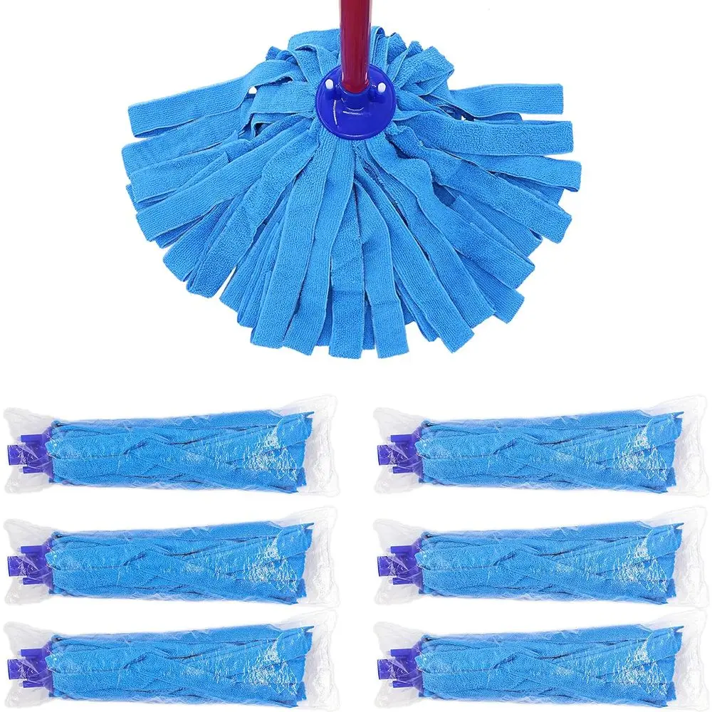 Microfiber String Mop Refill 3/4 Screw-On Thread, 6PCS
Microfiber String Mop Refill 3/4 Screw-On Thread, 6PCS