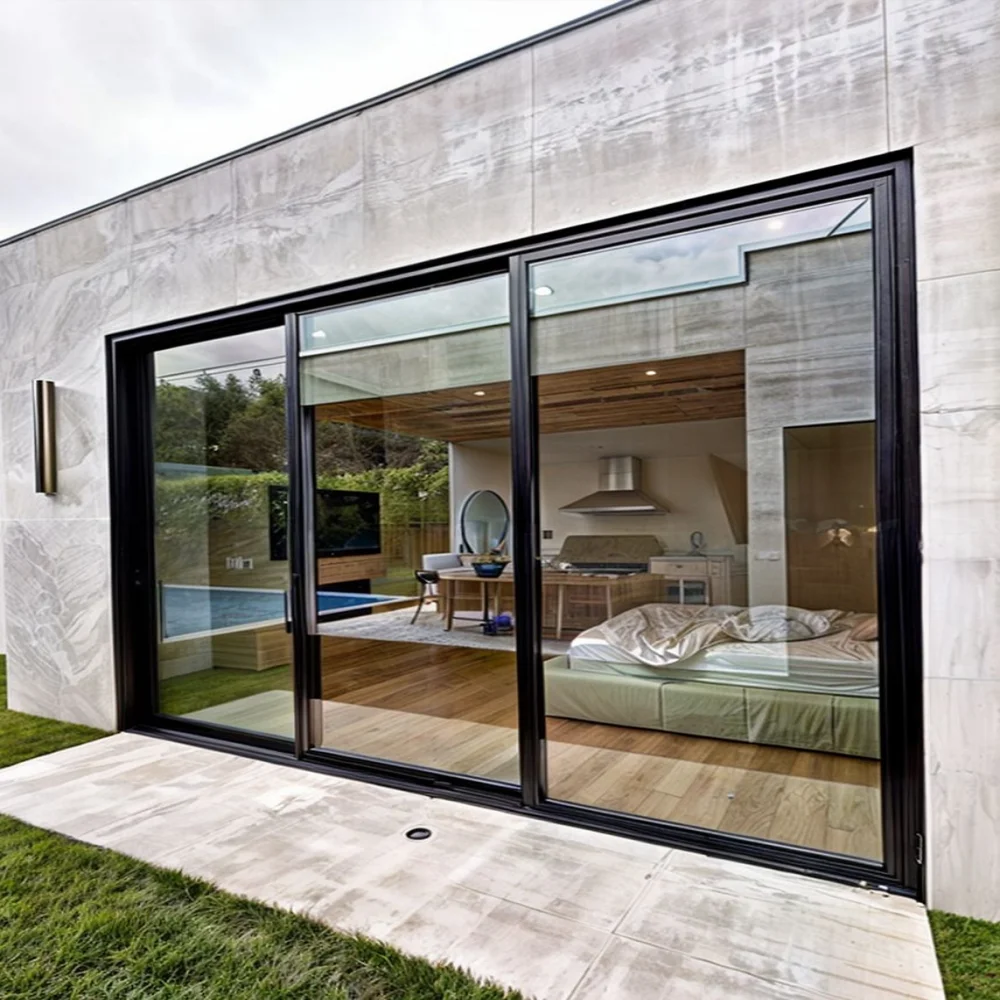 Living Room Bedroom Large Size Aluminum Sliding Glass Door Rainproof Noise Reduction Heavy Duty Double Layer Glass Sliding Doors
Living Room Bedroom Large Size Aluminum Sliding Glass Door Rainproof Noise Reduction Heavy Duty Double Layer Glass Sliding Doors