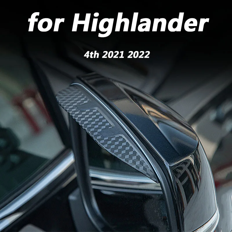 Для Toyota Highlander 4th 2021 2022 аксессуары для внешнего декора автомобиля защитная накладка от дождя и дождя для зеркала заднего вида ABS
Для Toyota Highlander 4th 2021 2022 аксессуары для внешнего декора автомобиля защитная накладка от дождя и дождя для зеркала заднего вида ABS