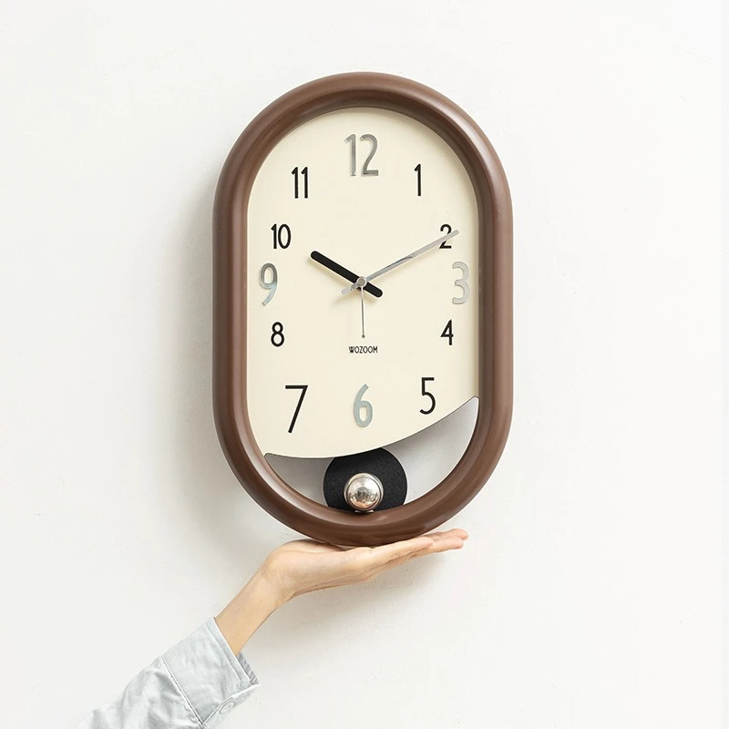 Cream wind clock wall clock living room modern simple dining room clock wall hanging
Cream wind clock wall clock living room modern simple dining room clock wall hanging