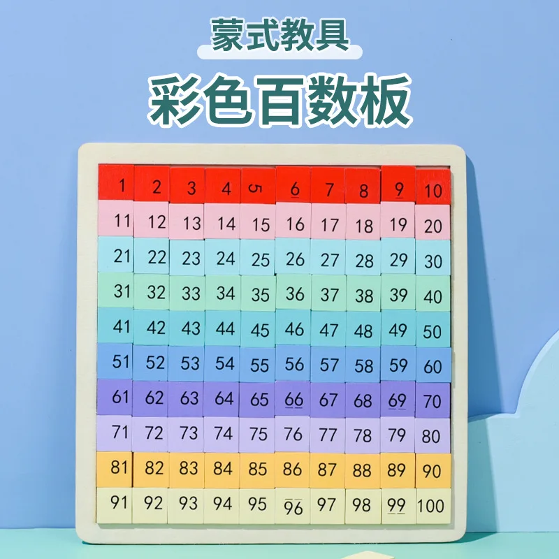 Montessori mathematics thinking teaching aids magnetic hundred board recognition number building blocks 1 to 100 enlightenment e
Montessori mathematics thinking teaching aids magnetic hundred board recognition number building blocks 1 to 100 enlightenment e