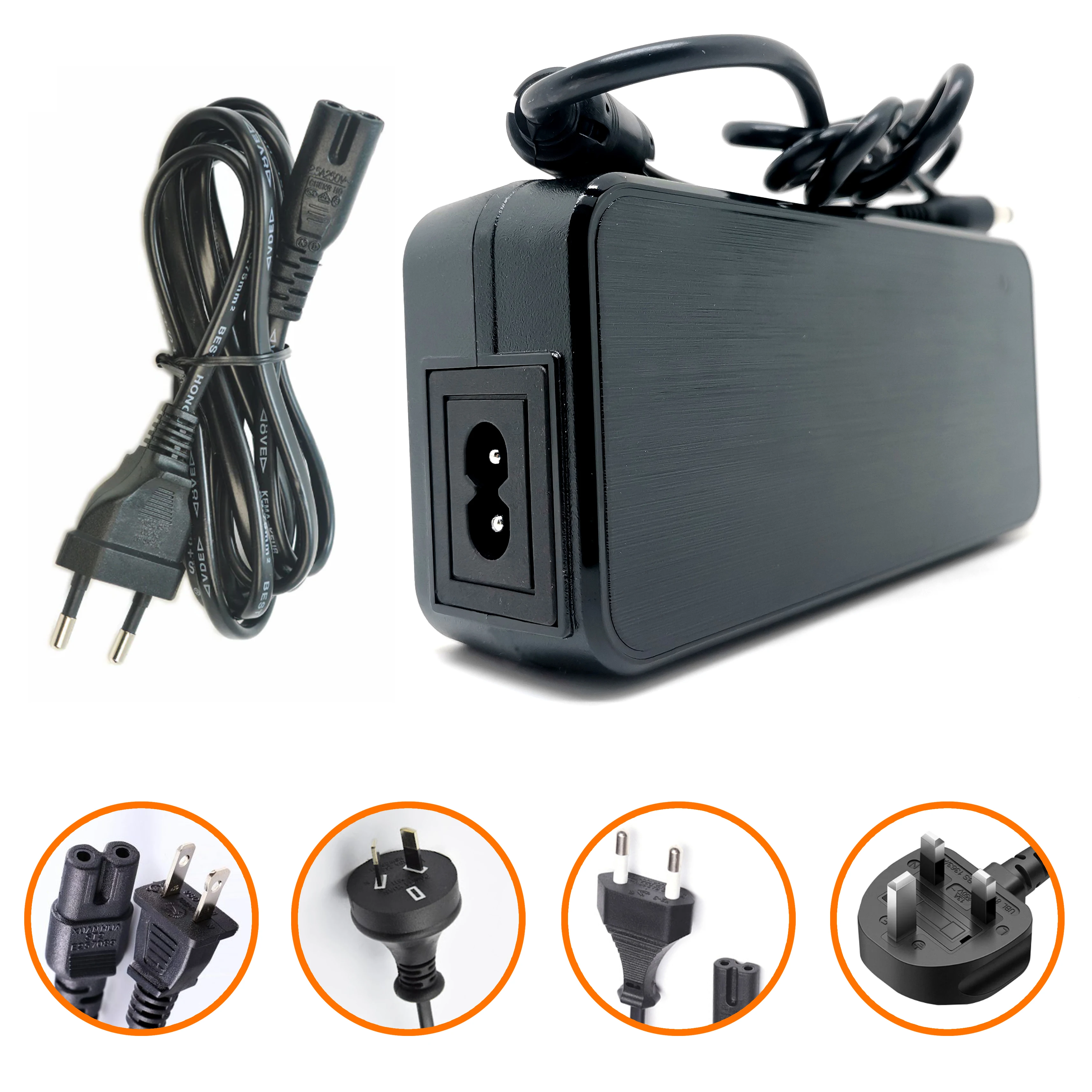 GaN 48V, 5A power adapter for the TPA3255 audio amplifier, Switching power plug available in US, EU, AU, and UK versions. AC vol
GaN 48V, 5A power adapter for the TPA3255 audio amplifier, Switching power plug available in US, EU, AU, and UK versions. AC vol
