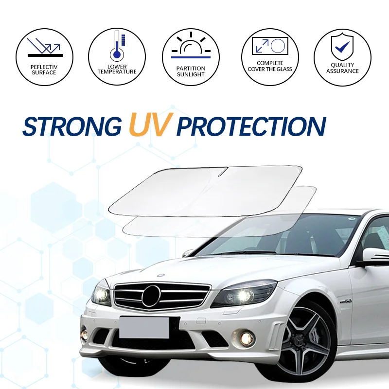 Солнцезащитный козырек на лобовое стекло для Mercedes Benz C Class W204, солнцезащитный козырек, складные блоки, УФ-лучи, сохраняет автомобильный кулер
Солнцезащитный козырек на лобовое стекло для Mercedes Benz C Class W204, солнцезащитный козырек, складные блоки, УФ-лучи, сохраняет автомобильный кулер