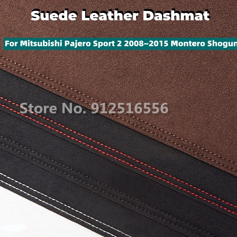 Car Suede Leather Dashmat Dash Mats Pad Dashboard Covers Sun Shade Carpet For Mitsubishi Pajero Sport 2 2008~2015 Montero Shogun
Car Suede Leather Dashmat Dash Mats Pad Dashboard Covers Sun Shade Carpet For Mitsubishi Pajero Sport 2 2008~2015 Montero Shogun
