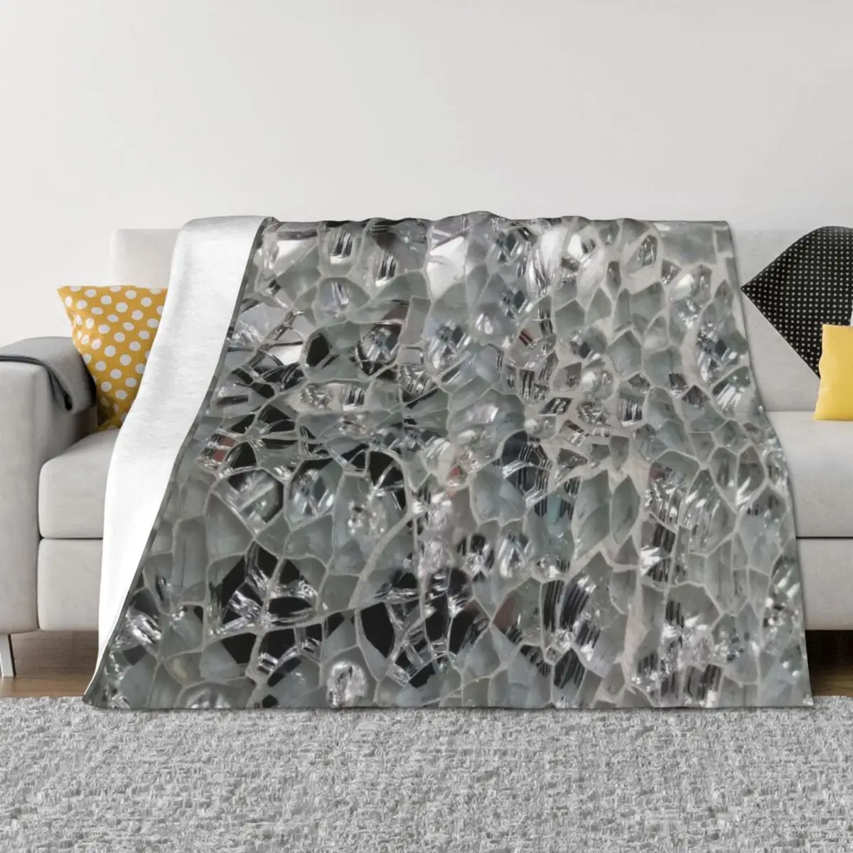Photographic Image of Glass and Mirrors in White Throw Blanket Plaid Stuffeds warm for winter Tourist Blankets
Photographic Image of Glass and Mirrors in White Throw Blanket Plaid Stuffeds warm for winter Tourist Blankets