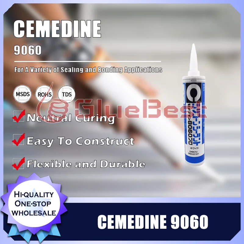 CEMEDINE 9060 Silicone Sealing Curing Agent Provides Reliable Bonding for Industrial Applications Original Product
CEMEDINE 9060 Silicone Sealing Curing Agent Provides Reliable Bonding for Industrial Applications Original Product