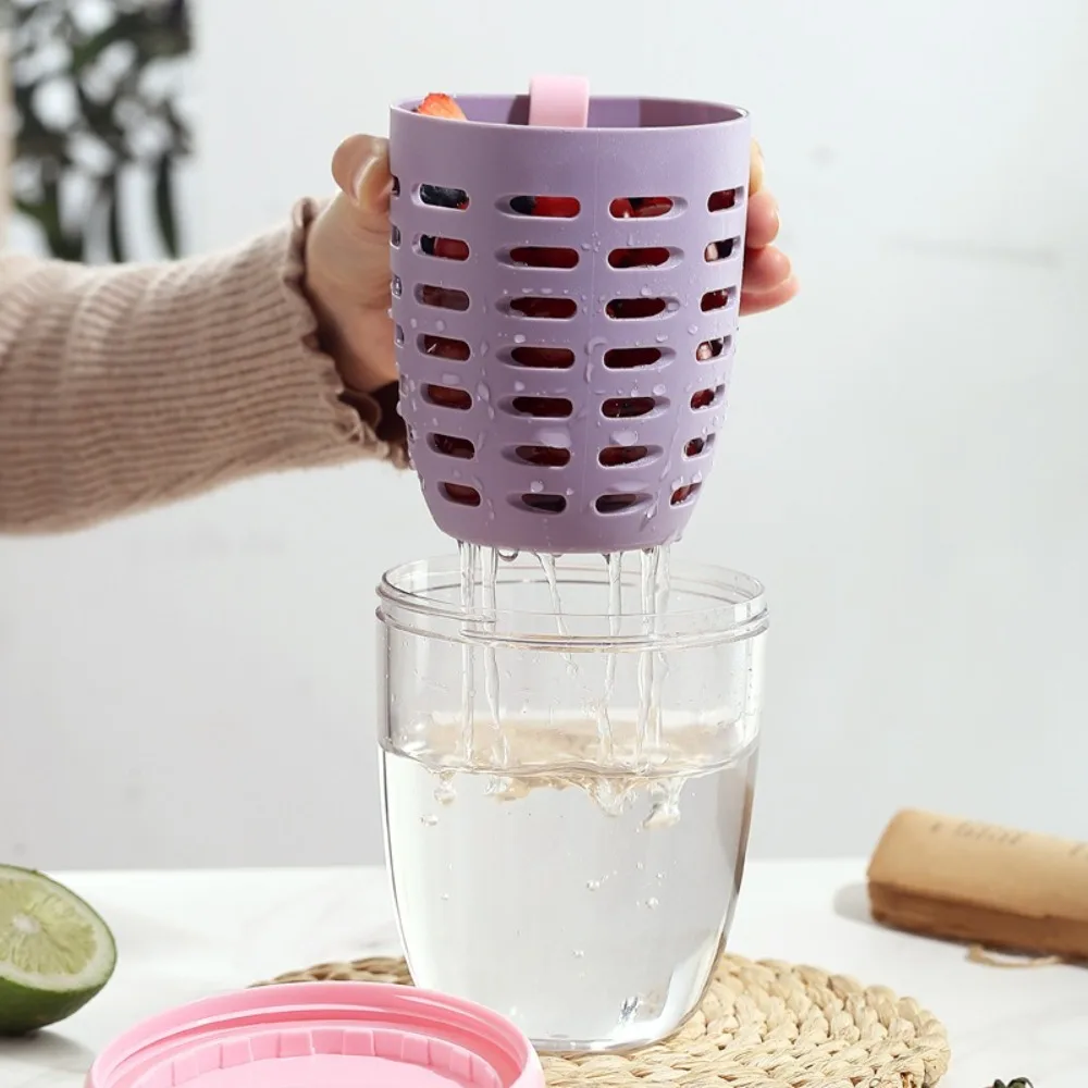 Durable Portable Breakfast Salad Cup Multi-purpose with Fork Fruit Preservation Cup Plastic Leak Proof Juice Glass Camping
Durable Portable Breakfast Salad Cup Multi-purpose with Fork Fruit Preservation Cup Plastic Leak Proof Juice Glass Camping