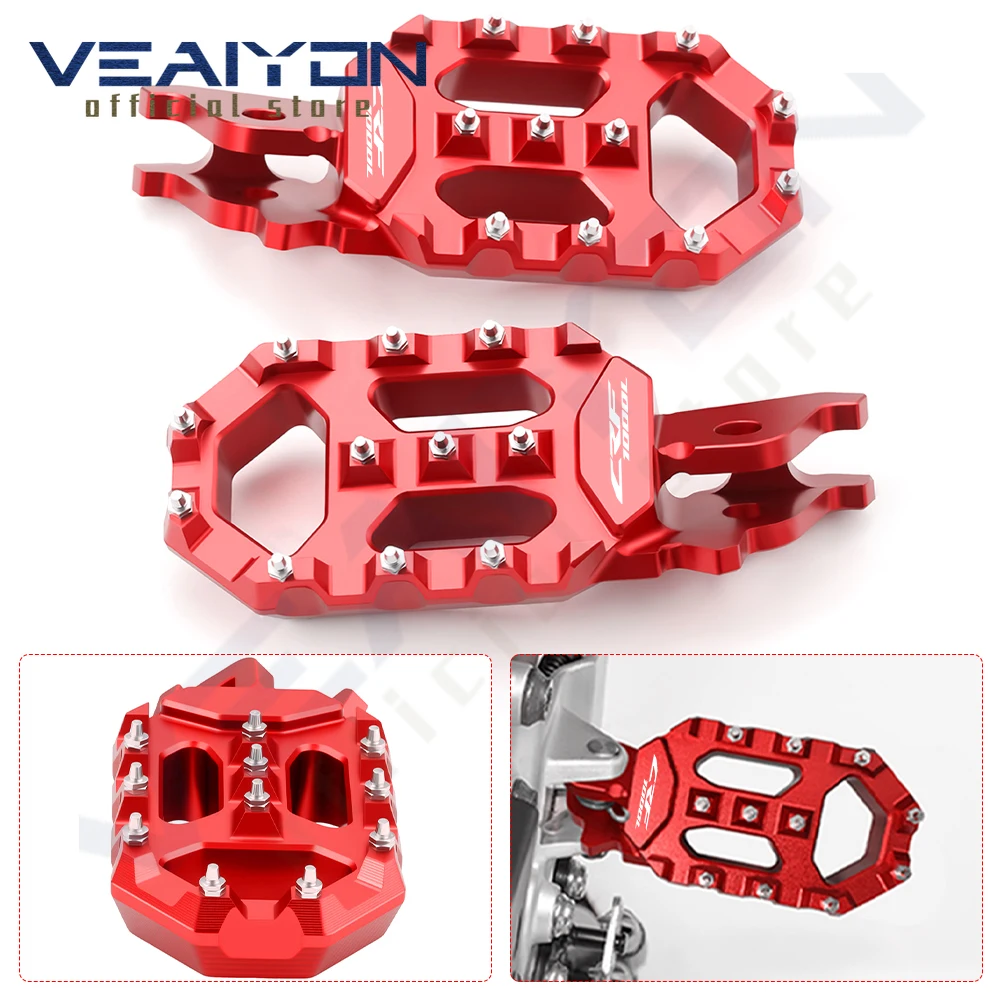 For CRF1000 L CRF1000L Africa Twin /DCT 2018-2023 2024 Motorcycle accessories CNC Aluminum Foot Pegs Pedals FootRest Footpegs
For CRF1000 L CRF1000L Africa Twin /DCT 2018-2023 2024 Motorcycle accessories CNC Aluminum Foot Pegs Pedals FootRest Footpegs