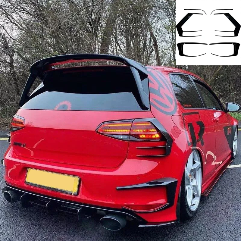 For Volkswagen Golf6 MK6 Golf7 MK7MK7.5 GTI 2009-20Front fog lamp grille trim Rear bumper spoiler Gloss Black Spoiler Wind Blade
For Volkswagen Golf6 MK6 Golf7 MK7MK7.5 GTI 2009-20Front fog lamp grille trim Rear bumper spoiler Gloss Black Spoiler Wind Blade