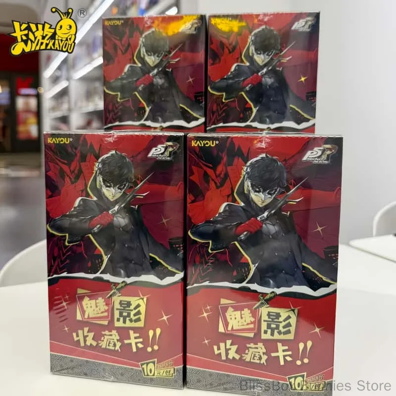 In Stock KAYOU Genuine Persona 5 Royal Edition Phantom Collection Card 1st Animation Game Blind Box Peripheral Toy Holiday Gift
In Stock KAYOU Genuine Persona 5 Royal Edition Phantom Collection Card 1st Animation Game Blind Box Peripheral Toy Holiday Gift