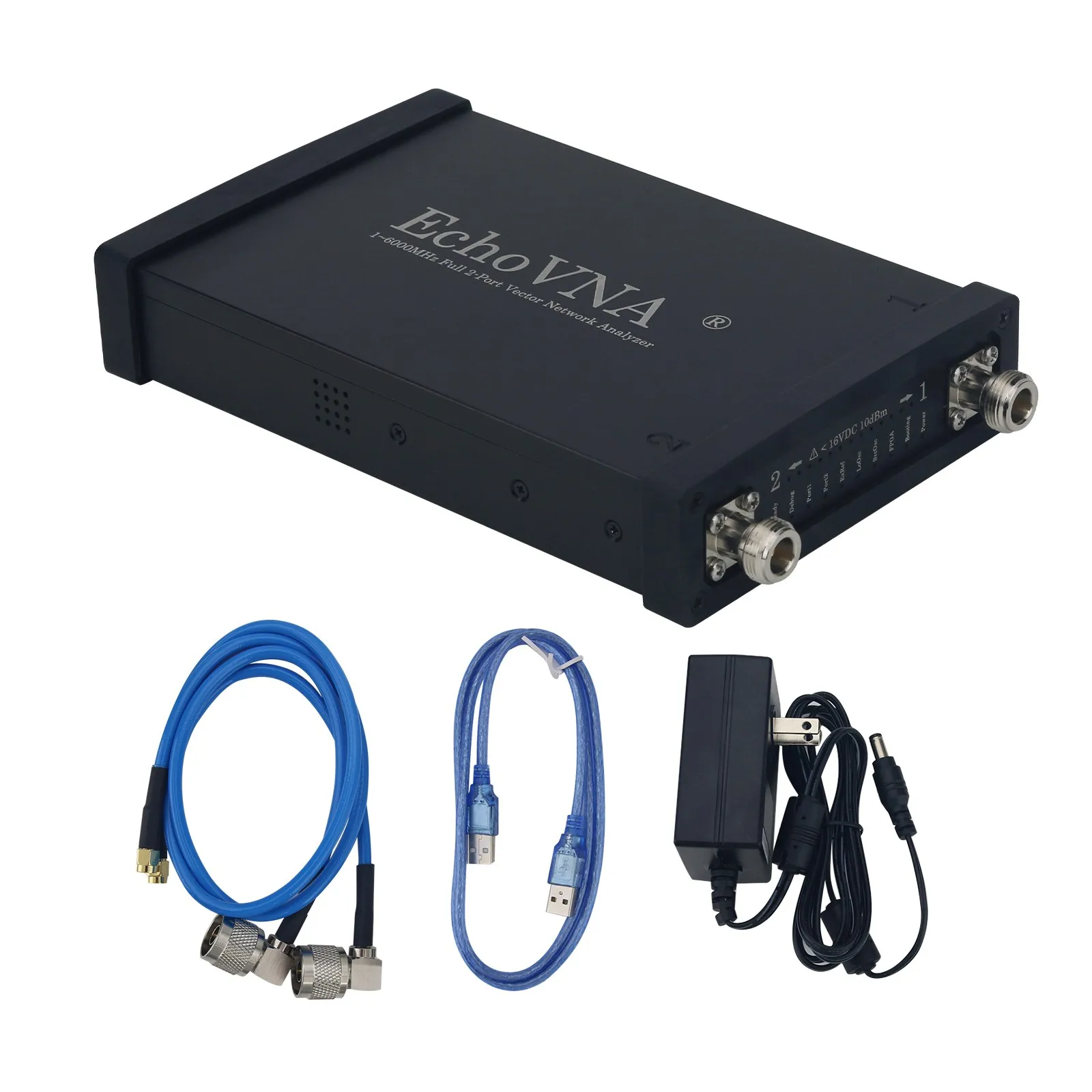 LibreVNA 100K-6GHz Dual Port Vector Network 110dB Dynamic with Spectrum and Signal Source Function
LibreVNA 100K-6GHz Dual Port Vector Network 110dB Dynamic with Spectrum and Signal Source Function