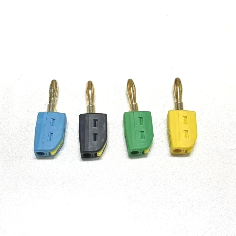 1PCS Banana Plugs High Current Quick Connect Gold-Plated None Solder Audio CopperSpeakers Amplifier Banana Connectors
1PCS Banana Plugs High Current Quick Connect Gold-Plated None Solder Audio CopperSpeakers Amplifier Banana Connectors