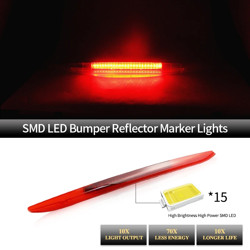 1PC LED High Mount Third Brake Light Canbus For Boxster Roadster 986 1997 1998-2004 12V Tail Stop Warning Fog Lamp Car Accessory
1PC LED High Mount Third Brake Light Canbus For Boxster Roadster 986 1997 1998-2004 12V Tail Stop Warning Fog Lamp Car Accessory
