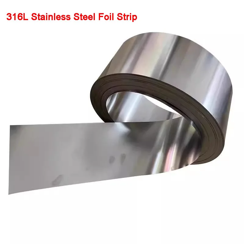 1 Meter 316L Stainless Steel Foil Strip Thin Plate Sheet Steel Foil Roll Thick 0.01 - 0.5mm Width 100mm Corrosion Resistant
1 Meter 316L Stainless Steel Foil Strip Thin Plate Sheet Steel Foil Roll Thick 0.01 - 0.5mm Width 100mm Corrosion Resistant