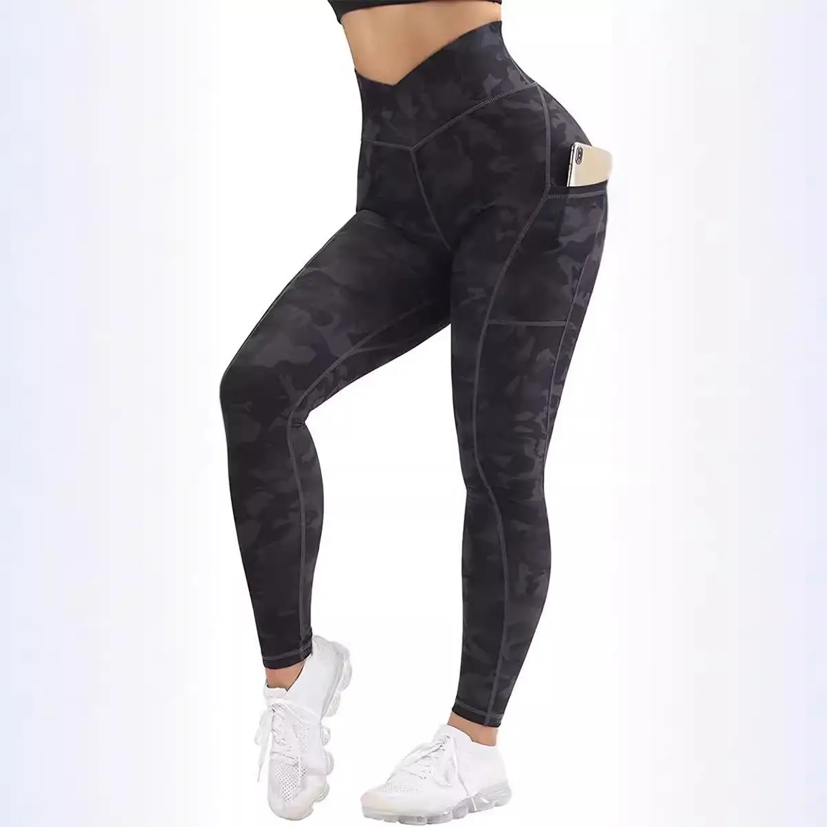 Large Size High Waist Splicing Yoga Leggings Cross Waist Design Long Pants Polyester Fiber Ladies Faion Bot
Large Size High Waist Splicing Yoga Leggings Cross Waist Design Long Pants Polyester Fiber Ladies Faion Bot