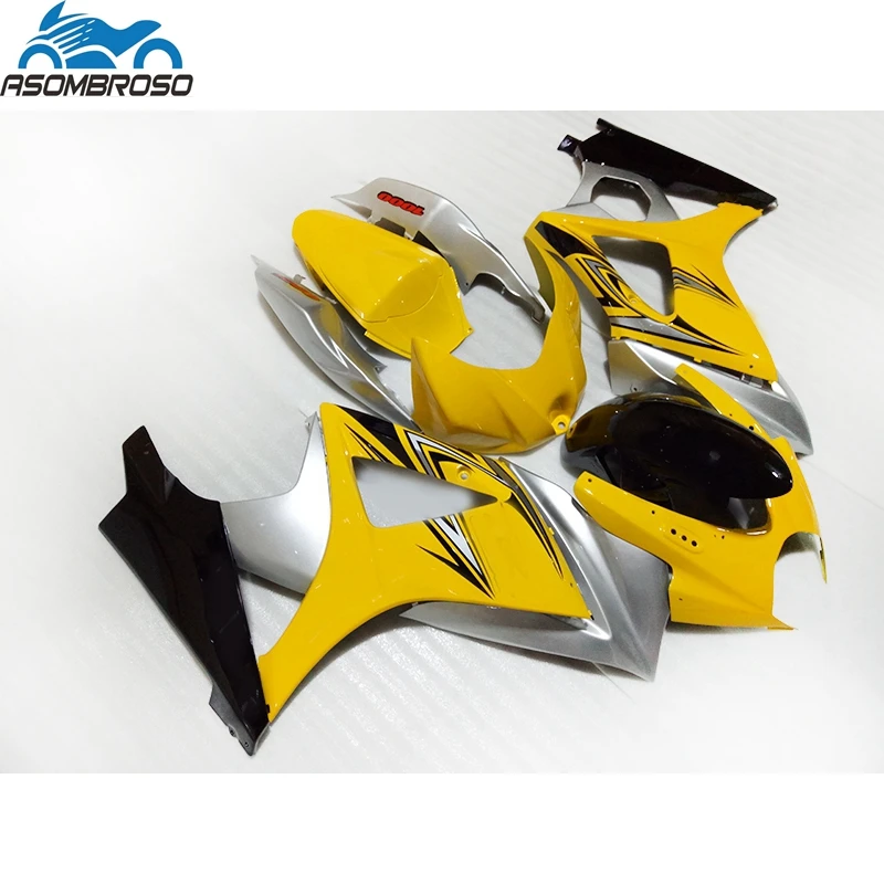 HIgh quality motorcycle parts Fairing kit for SUZUKI K7 GSXR 1000 2007 2008 yellow black gsxr1000 fairings Sale21
HIgh quality motorcycle parts Fairing kit for SUZUKI K7 GSXR 1000 2007 2008 yellow black gsxr1000 fairings Sale21