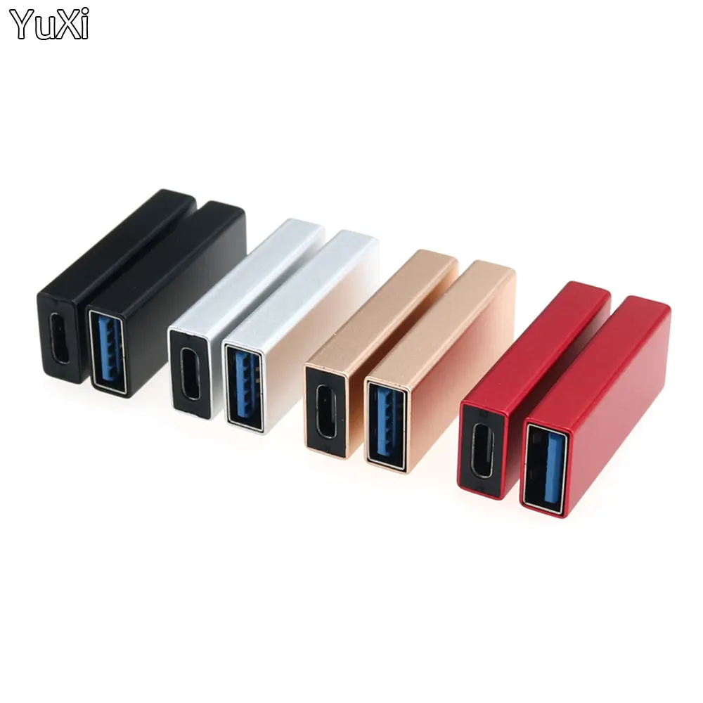 Type C Female Port to USB 3.0 Female Socket Converter USB-C to USB 3.0 Connector Data Sync Charging Adapter
Type C Female Port to USB 3.0 Female Socket Converter USB-C to USB 3.0 Connector Data Sync Charging Adapter