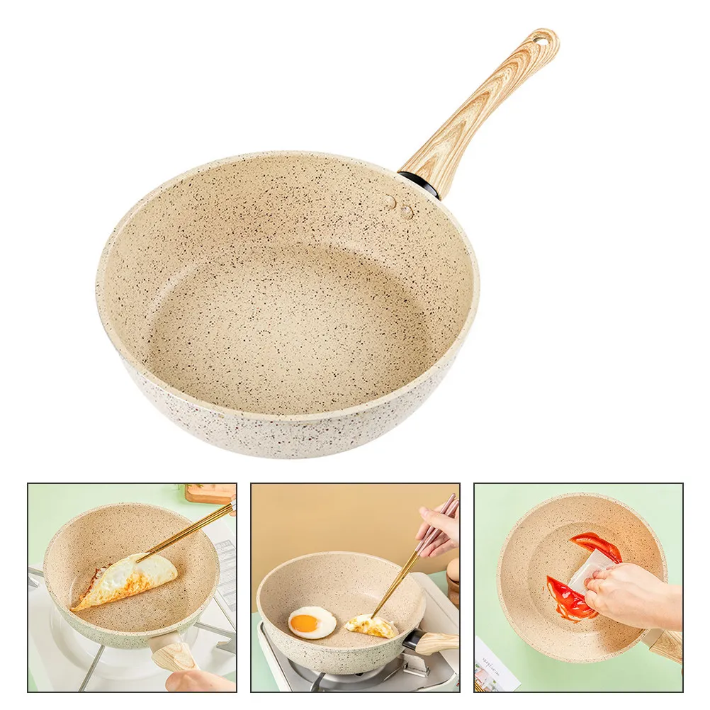 1Pcs Non-Stick Frying Pan 24Cm Flat Bottom Kitchen Pan for Bbq Fried Eggs Steaks Universal Gas Induction Use Kitchen Frying Pans
1Pcs Non-Stick Frying Pan 24Cm Flat Bottom Kitchen Pan for Bbq Fried Eggs Steaks Universal Gas Induction Use Kitchen Frying Pans