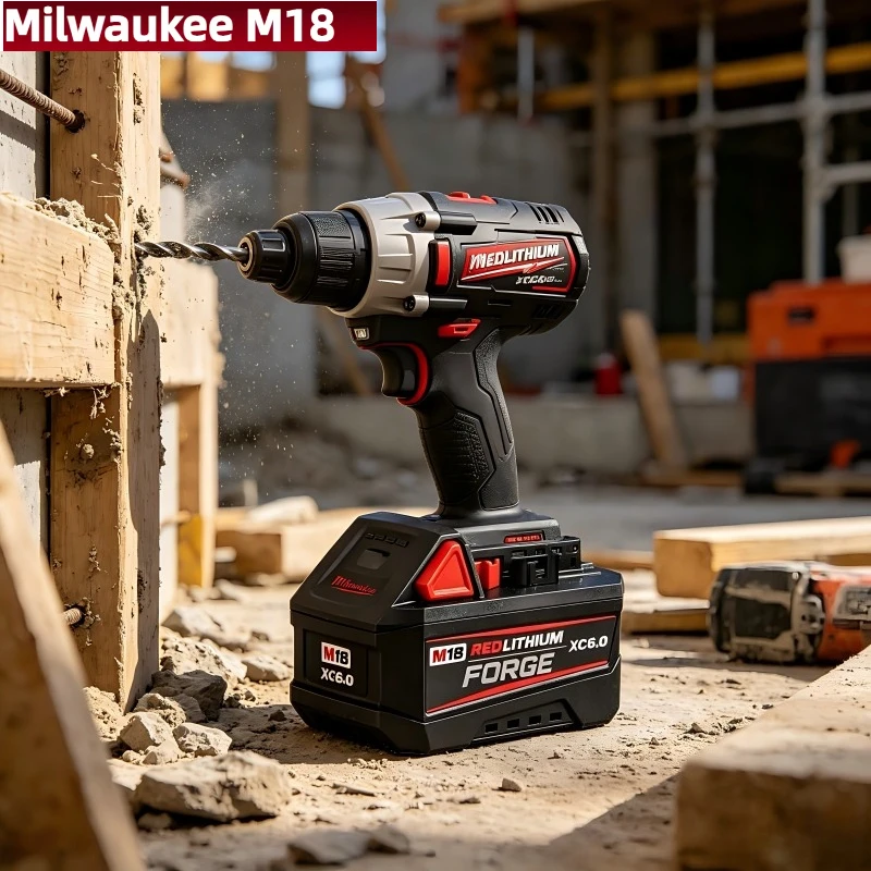 Milwaukee 48-11-1861 M18 FORGE XC6.0 Battery Pack – 18 Volt 6.0Ah Red Lithium Ion for M18 Power Tools
Milwaukee 48-11-1861 M18 FORGE XC6.0 Battery Pack – 18 Volt 6.0Ah Red Lithium Ion for M18 Power Tools