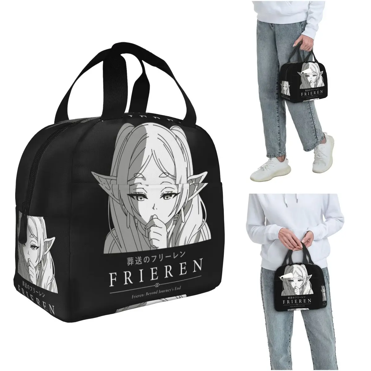 Fern Sousou No Frieren Insulated Lunch Bag for Kids School Cooler Thermal Food Box Tote Leakproof Lunch Boxes Container
Fern Sousou No Frieren Insulated Lunch Bag for Kids School Cooler Thermal Food Box Tote Leakproof Lunch Boxes Container