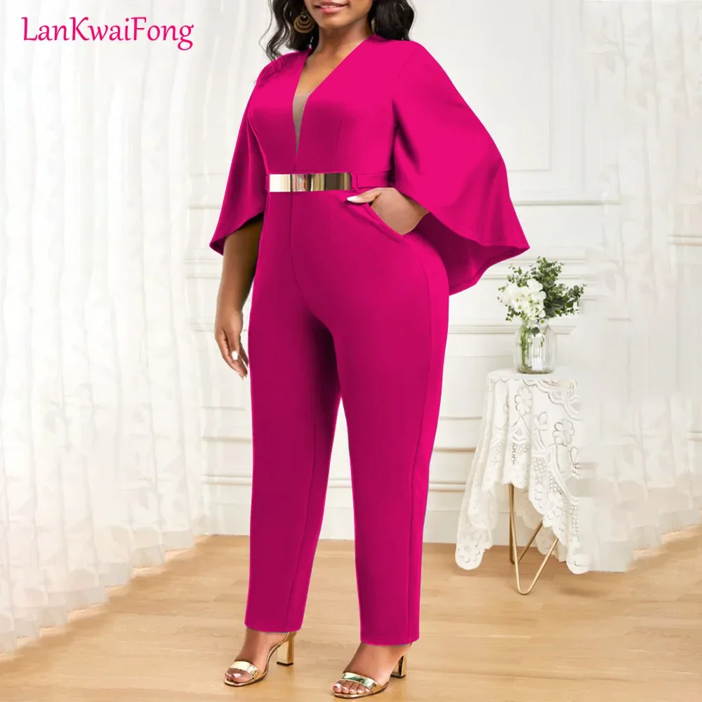 2024 Fashion Elegant Jumpsuit Solid Color Bat Sleeve Sexy V-neck Jumpsuit Commuter Casual Women's Wholesale
2024 Fashion Elegant Jumpsuit Solid Color Bat Sleeve Sexy V-neck Jumpsuit Commuter Casual Women's Wholesale