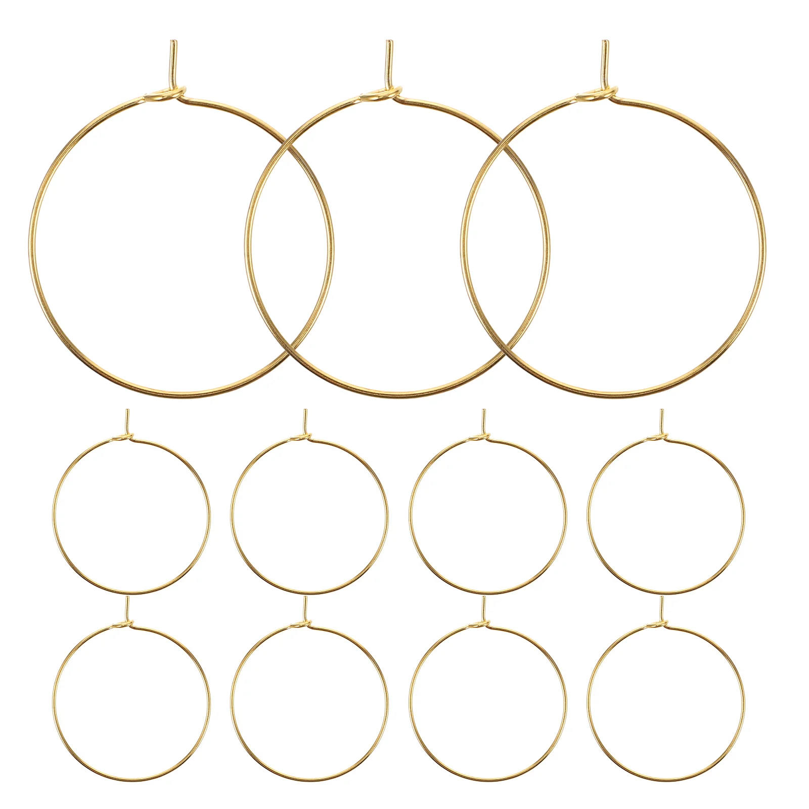 150 Pcs Identification Ring Glass Beverages Electroplated Iron Markers for Glasses
150 Pcs Identification Ring Glass Beverages Electroplated Iron Markers for Glasses