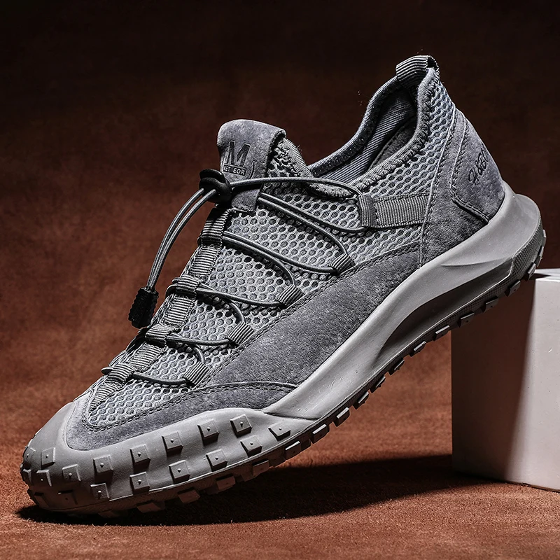 2022 New Summer Mesh Shoes Men Non-slip Hard-wearing Hiking Shoes Outdoor Light Breathable Footwear Big Size 46 Walking Loafers
2022 New Summer Mesh Shoes Men Non-slip Hard-wearing Hiking Shoes Outdoor Light Breathable Footwear Big Size 46 Walking Loafers