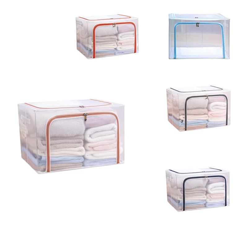 Cloth Clothes Steel Frame Foldable Storage Case Folding Storage Box Bed Sheet Blanket Pillow Shoe Rack Container E
Cloth Clothes Steel Frame Foldable Storage Case Folding Storage Box Bed Sheet Blanket Pillow Shoe Rack Container E