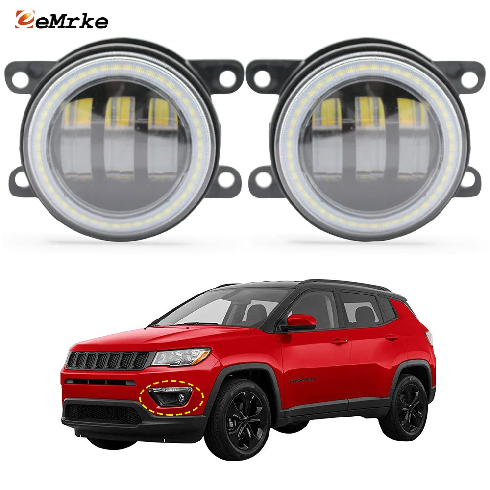 Светодиодная лампа в сборе для Jeep Compass MP M6 2016 2017 2018, автомобильная противотуманная фара, линза передней фары, ангельские глазки, дневные ходовые огни
Светодиодная лампа в сборе для Jeep Compass MP M6 2016 2017 2018, автомобильная противотуманная фара, линза передней фары, ангельские глазки, дневные ходовые огни