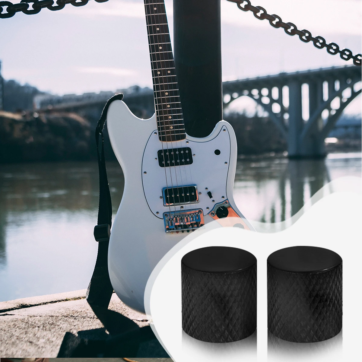 6 PCS Metal Knob Guitar Volume Guitars Tuners Knobs Bass Tone Electric Flat Component
6 PCS Metal Knob Guitar Volume Guitars Tuners Knobs Bass Tone Electric Flat Component