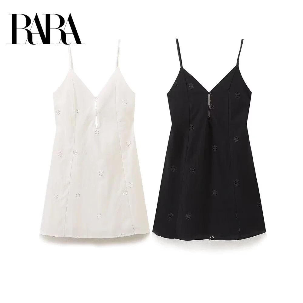 RARA2025 Women's Summer New Casual Slim Versatile Hollow Backless Sexy Backless Short Sling V-neck Dress
RARA2025 Women's Summer New Casual Slim Versatile Hollow Backless Sexy Backless Short Sling V-neck Dress