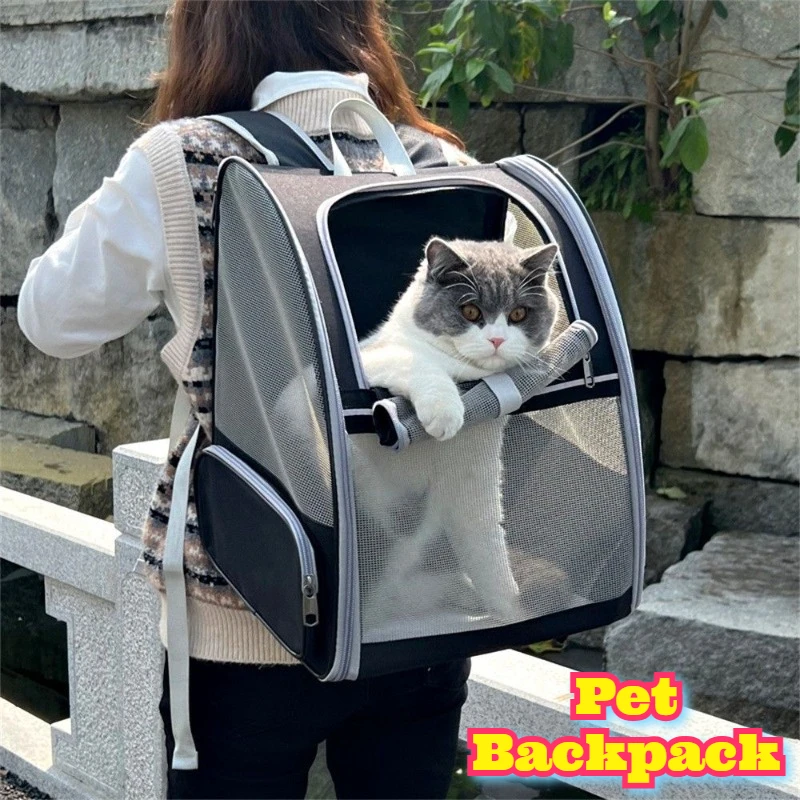 Foldable Breathable Large Capacity Dual Cat Backpack Outdoor Travel Portable Pet Carrier Shoulder Bag Ventilation Mesh Perfect
Foldable Breathable Large Capacity Dual Cat Backpack Outdoor Travel Portable Pet Carrier Shoulder Bag Ventilation Mesh Perfect