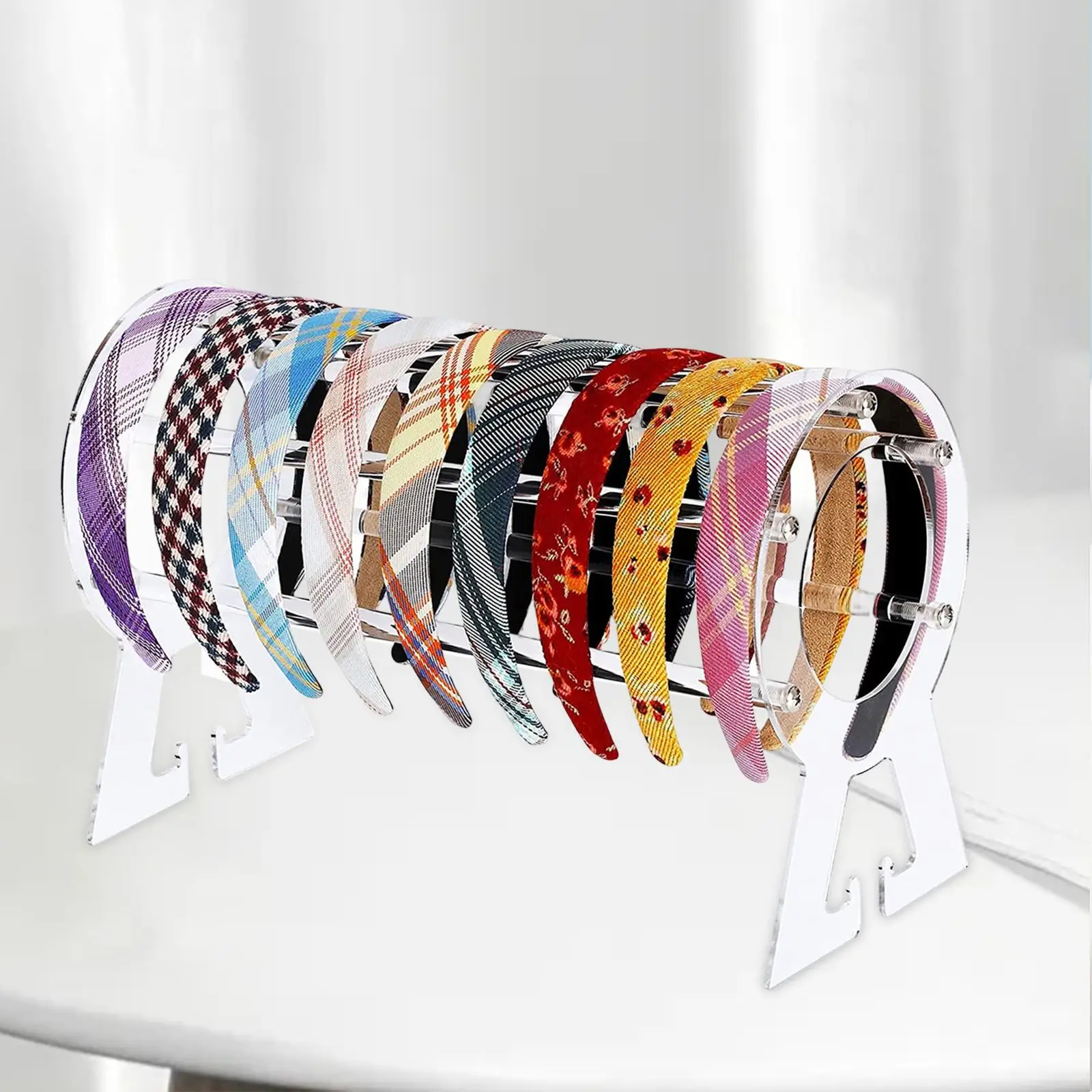 Clear Headband Holder Rack Holder Acrylic Detachable Photo Props Hair Accessory Bar Durable for Chains Hairband Organizer Women
Clear Headband Holder Rack Holder Acrylic Detachable Photo Props Hair Accessory Bar Durable for Chains Hairband Organizer Women